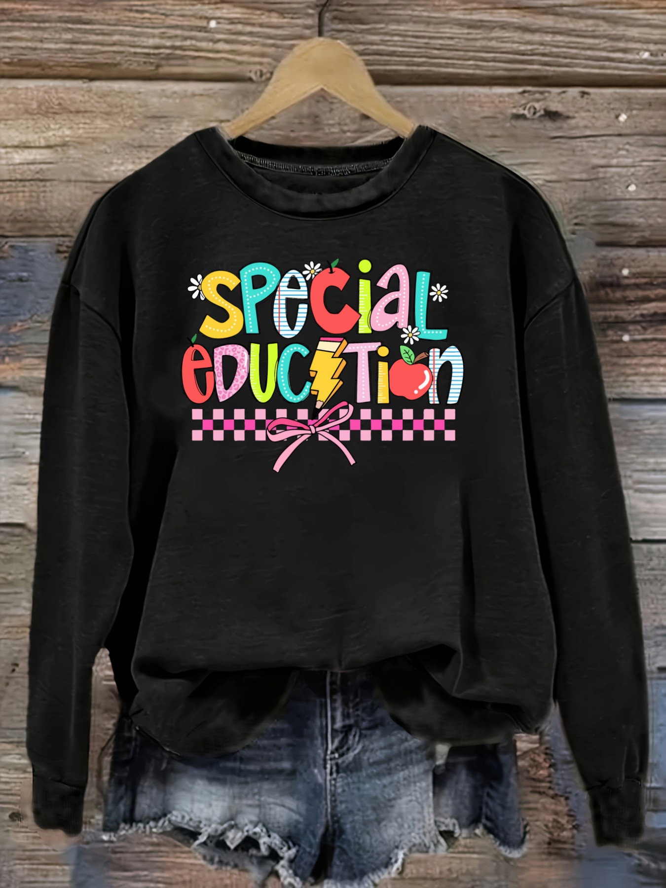 Costumes - Women's Casual Long Sleeve Crew Neck
