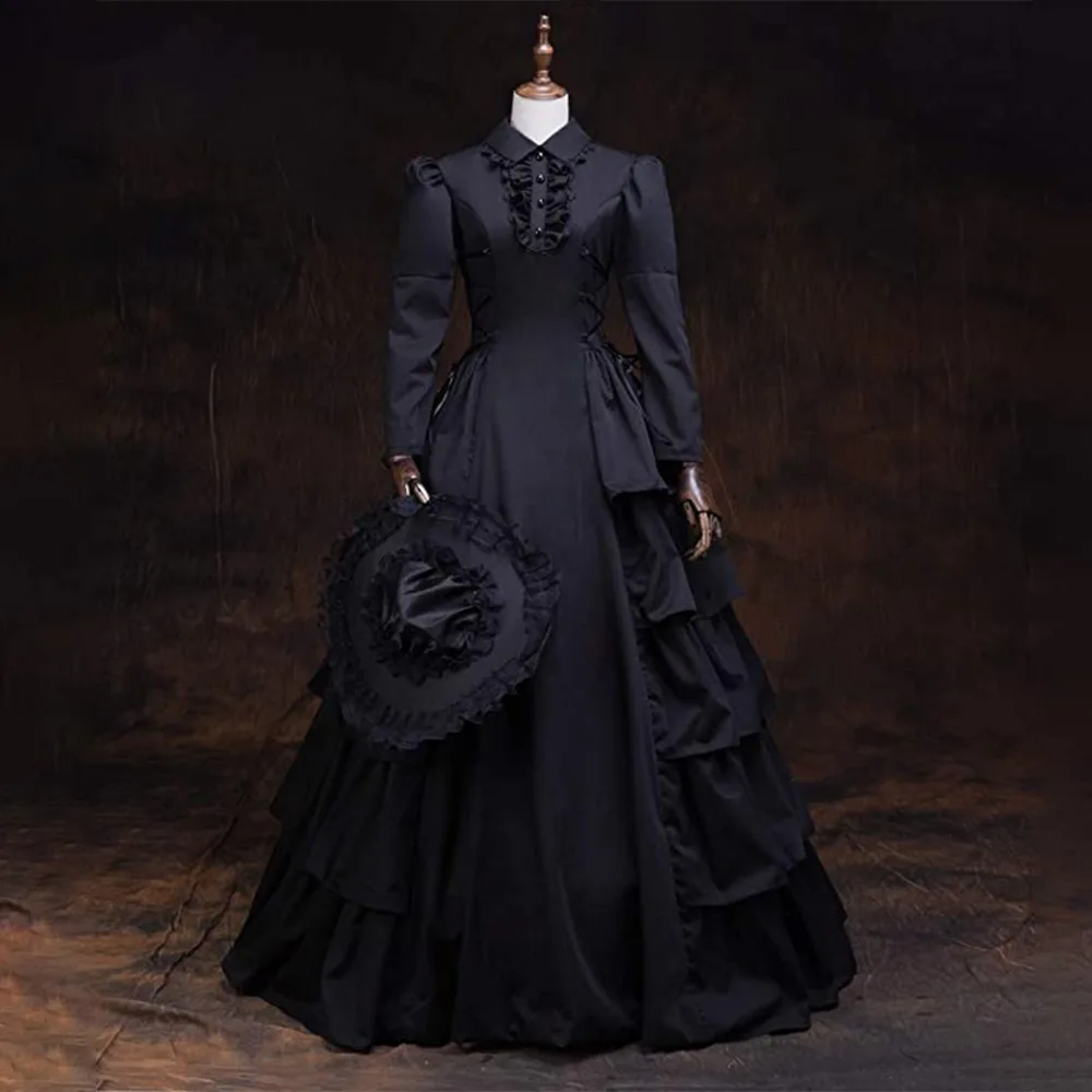 Medieval Renaissance Dress Women - Medieval Victorian Retro Princess Cosplay Costume