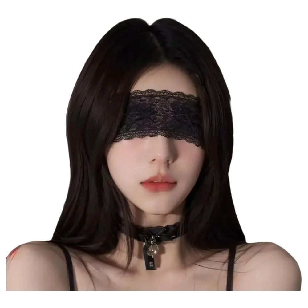 Party Supplies - Sexy Lace Eye Mask Black Floral