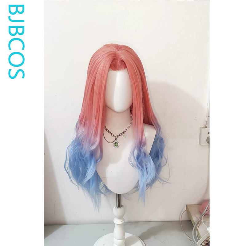 Anime Cosplay Wig Heat Resistant - [Styled Wig]‌Mizi Cosplay Wig Anime Alien