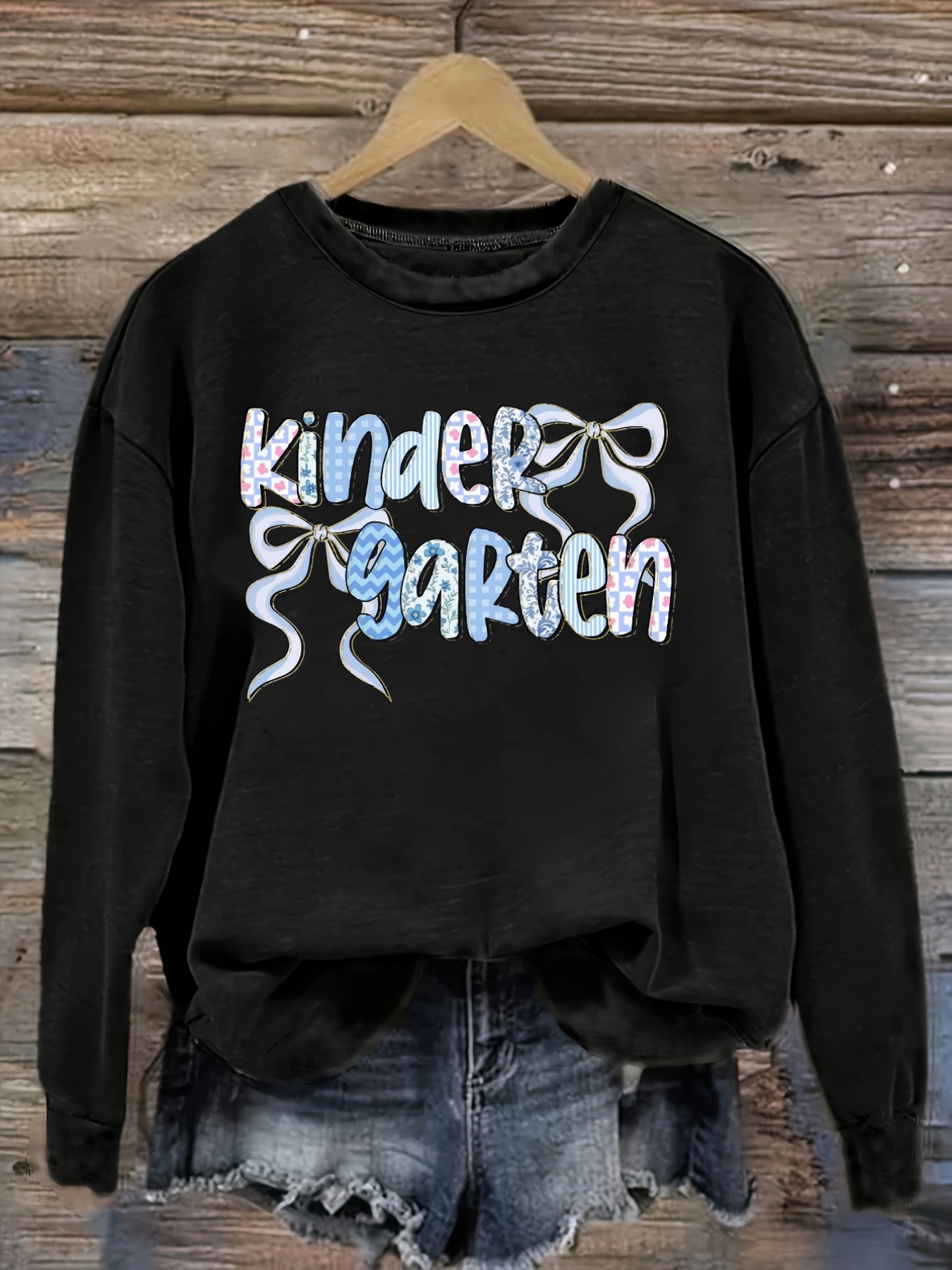 Costumes - Women's Casual Long Sleeve Crew Neck