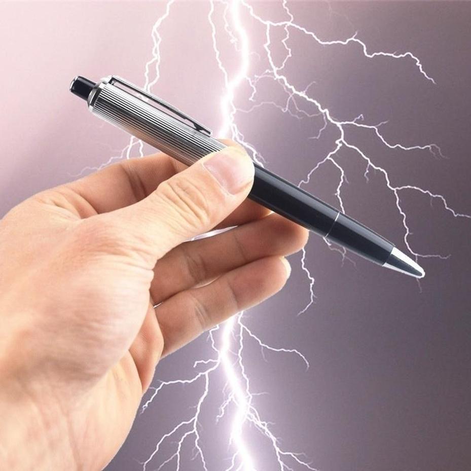 Shock Pen Prank Toy - 1 Pcs Creative Fancy Ball Point