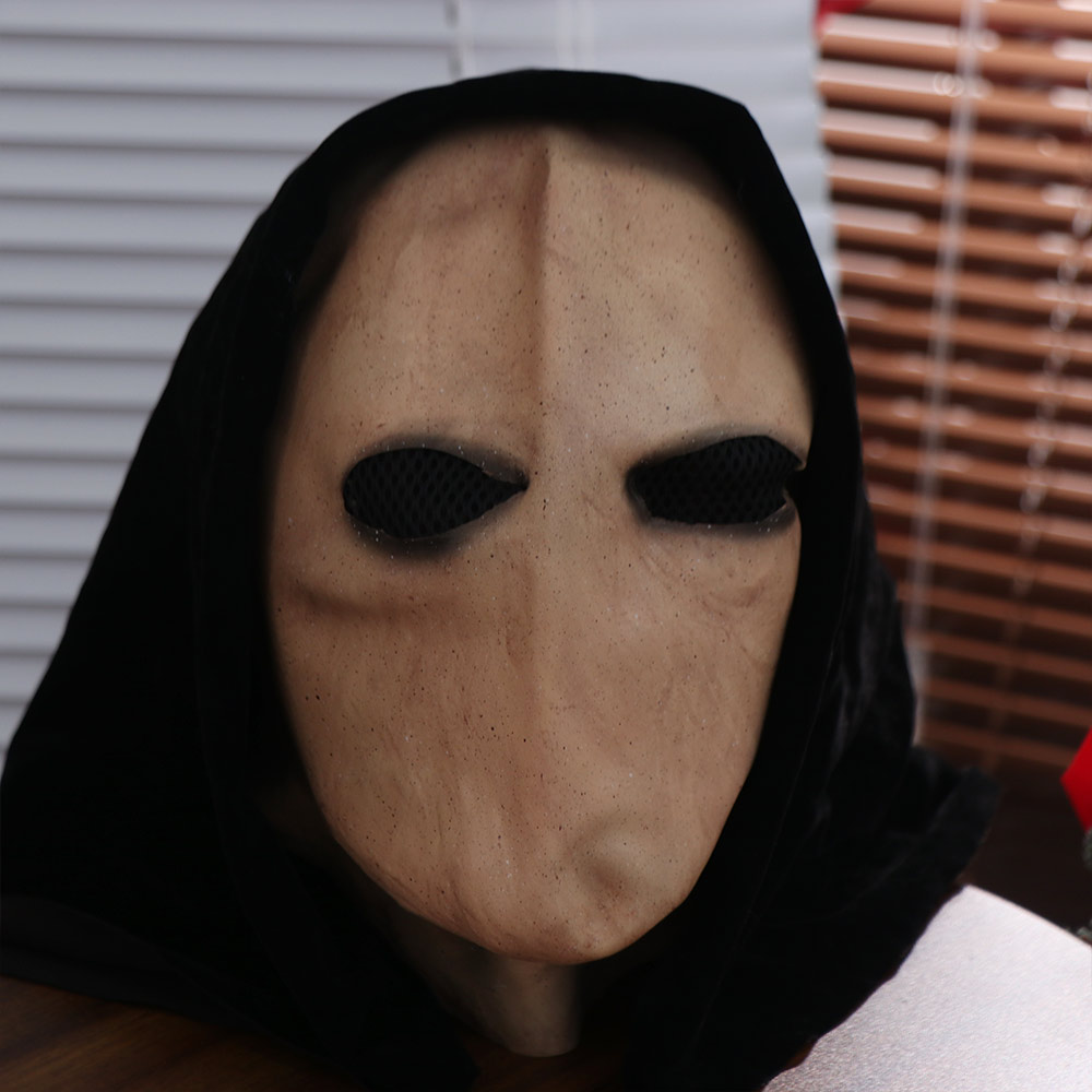 Latex Alien Mask Realistic - Faceless Man Halloween Slenderman Mask Dress