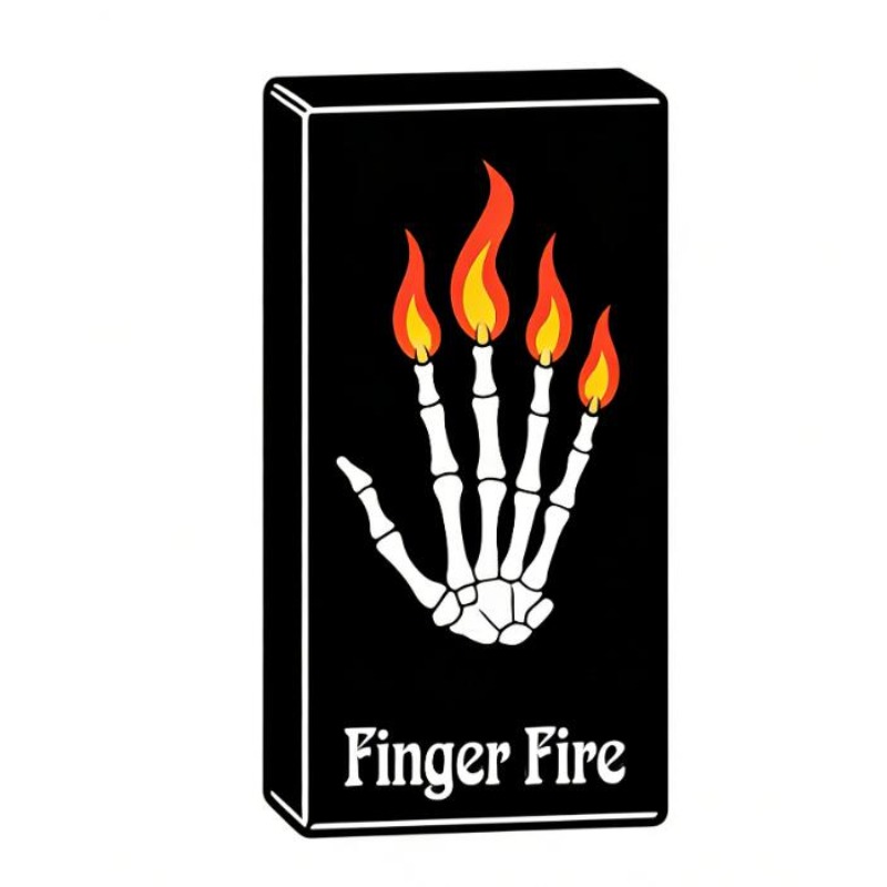 Thumb Tip Magic Trick Set - 4Pcs/set Finger Fire Magic Tricks Fire