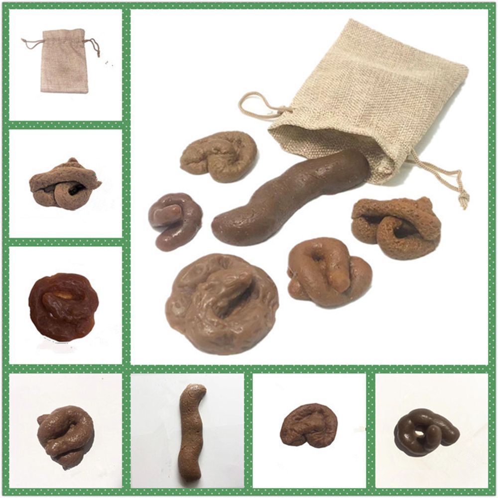 6Pcs Turd Mischief Tricky  Gad - Fake Poop Gag Gift review and price