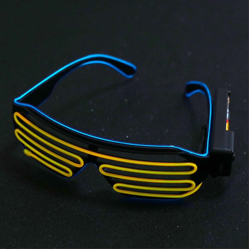 Wireless LED Glowing Glasses C - Glow In The Dark Party Glasses review and price