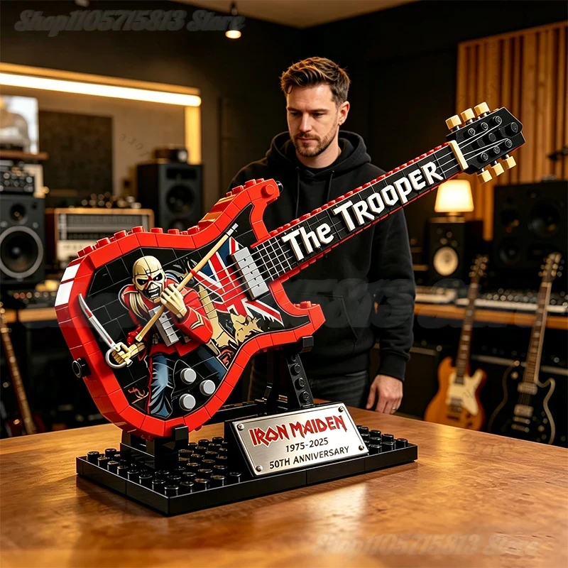 Brick Guitar Model Kit DIY Min - Novelty Gifts review and price