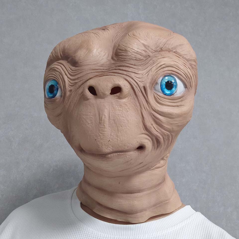 Realistic ET Alien Latex Mask  - Latex Alien Mask Realistic review and price