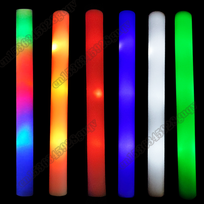 30/60pcs LED Glow Foam Stick F - Flashing Led Foam Sticks Party review and price