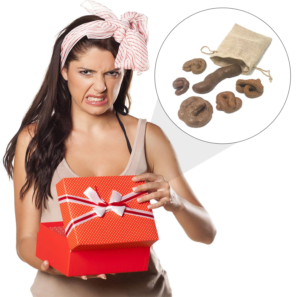 6Pcs/Set Poop Prank Toy Differ - Fake Poop Gag Gift review and price