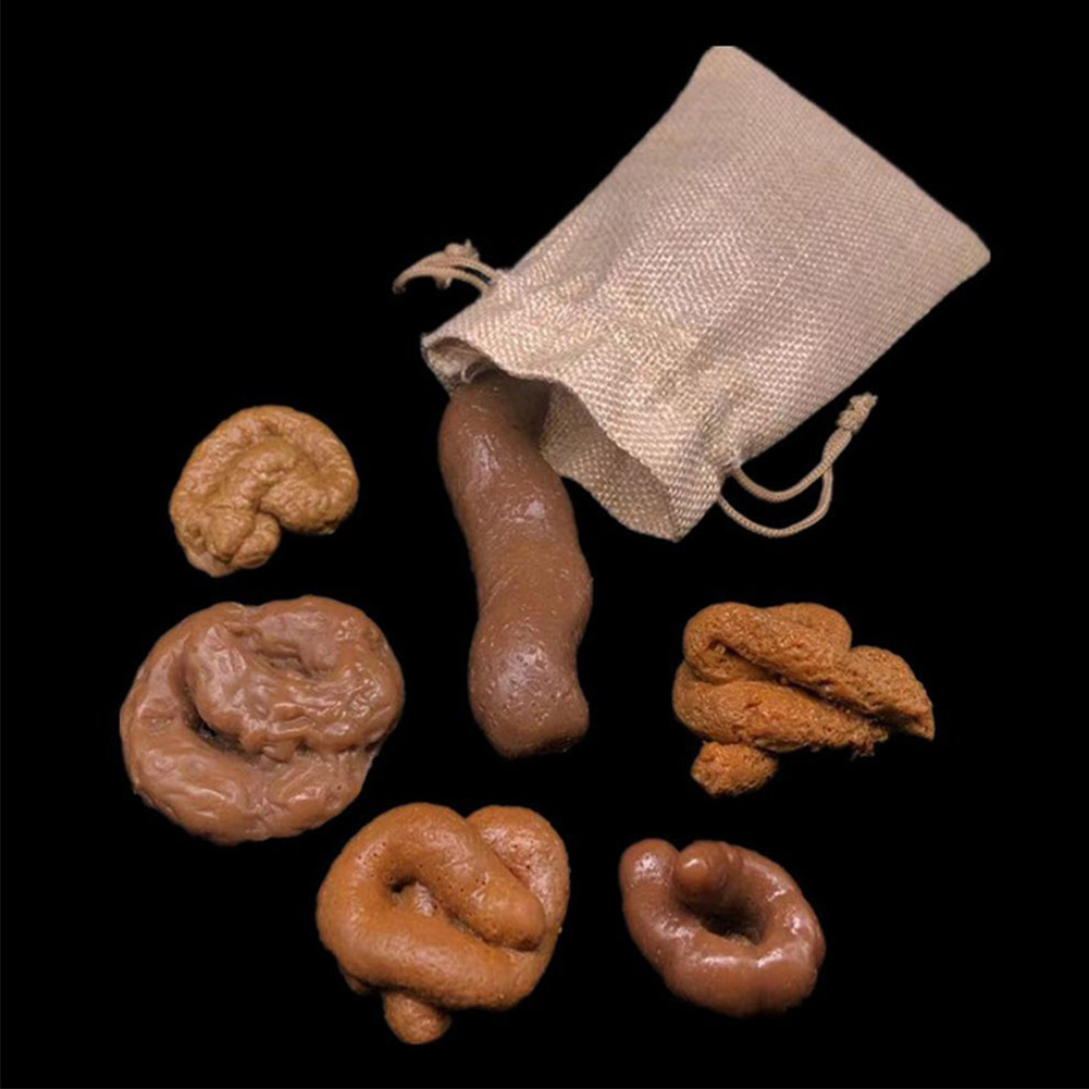 6Pcs/Set Poop Prank Toy Differ - Fake Poop Gag Gift review and price