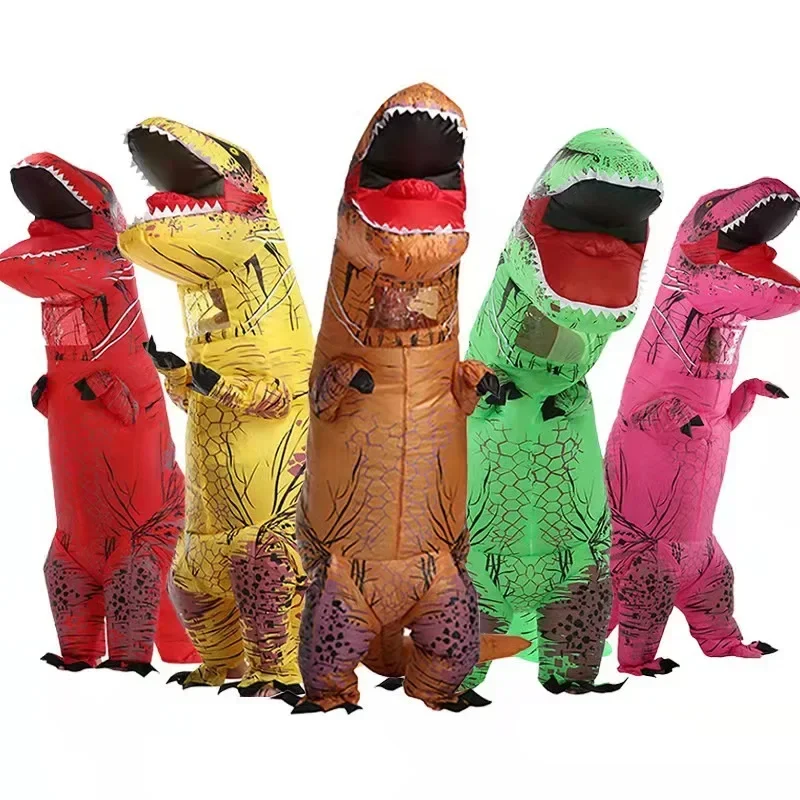 Tyrannosaurus rex inflatable c - Inflatable Dinosaur Costume Adult review and price