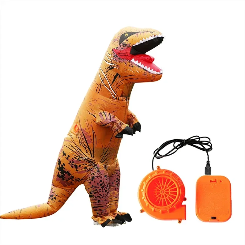 Tyrannosaurus rex inflatable c - Inflatable Dinosaur Costume Adult review and price