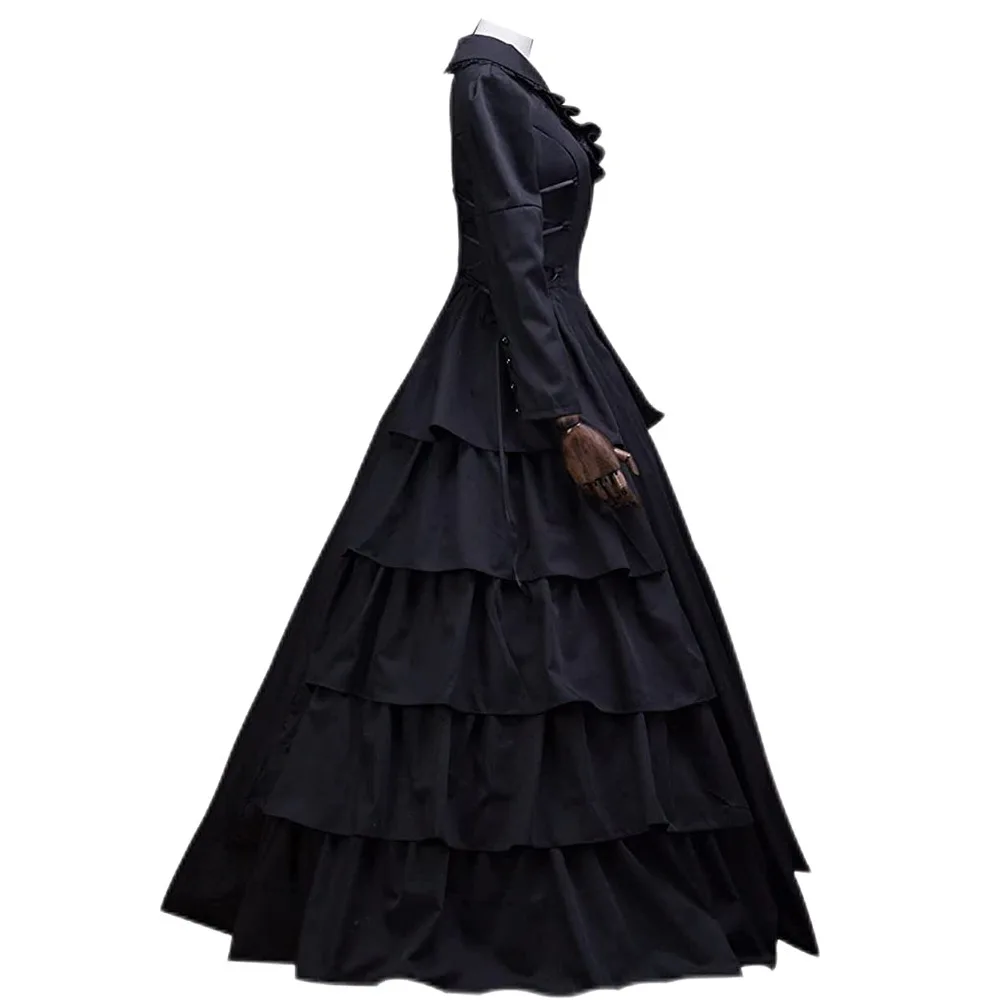 Medieval Victorian Retro Princ - Medieval Renaissance Dress Women review and price