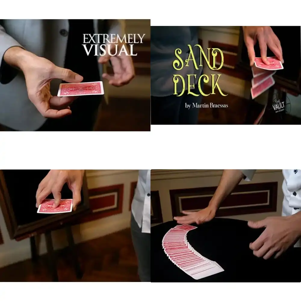 WAP01  The Vault - Sand Deck B - Magic Tricks review and price