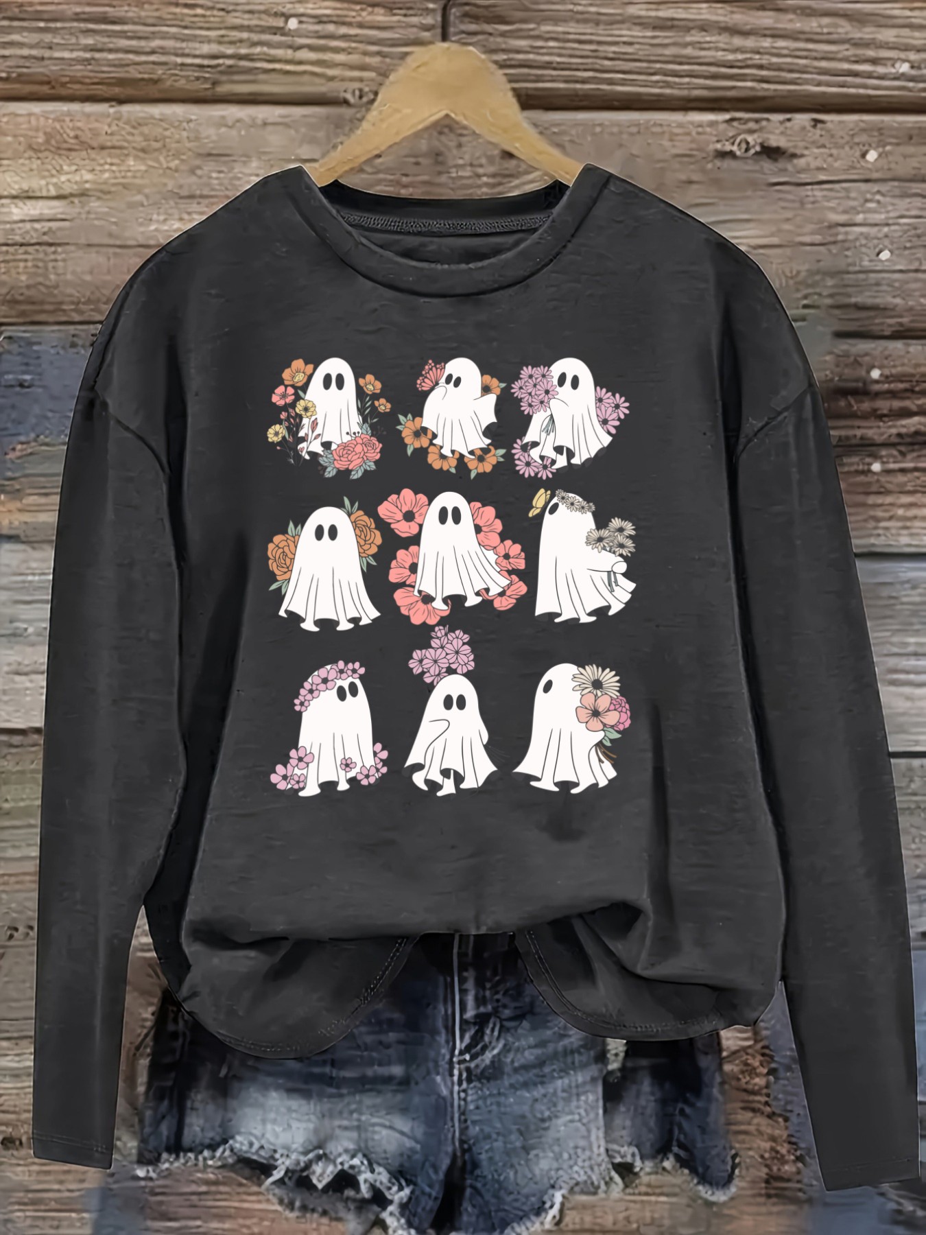 Women's Casual Long Sleeve Cre - Costumes review and price