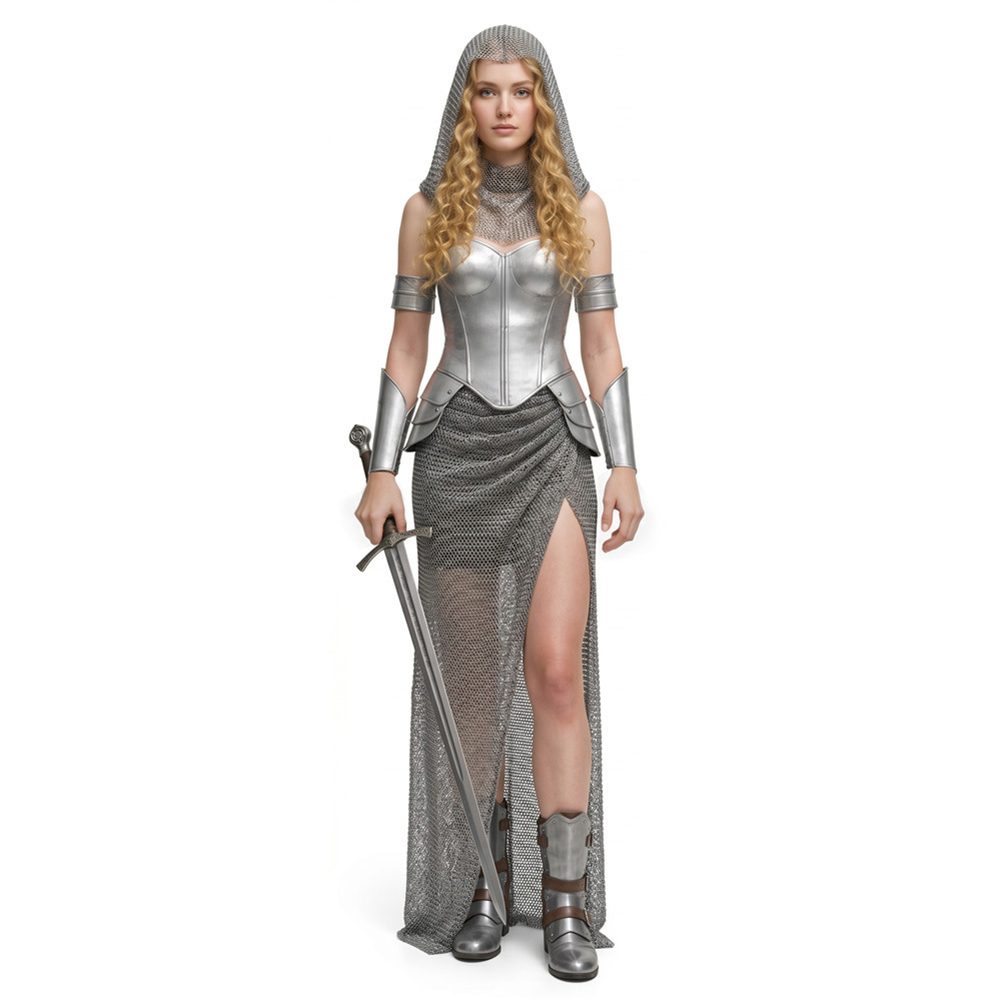 Fancy Dress Medieval Female Kn - Medieval Renaissance Dress Women review and price
