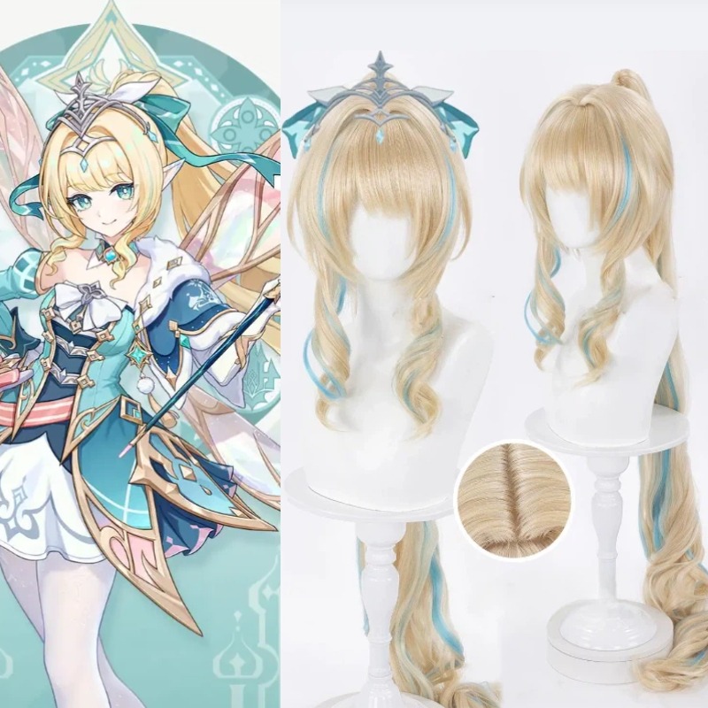 Game Genshin Impact Vesna Stri - Anime Cosplay Wig Heat Resistant review and price