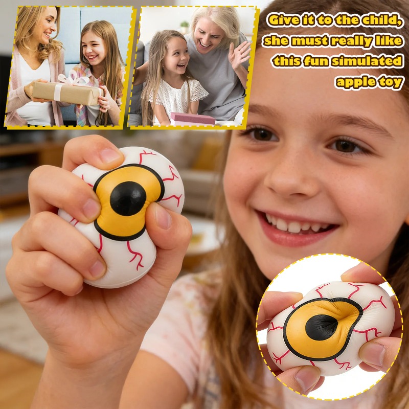 Hot Sale Scary Eyeball Stress  - Prank Toys review and price