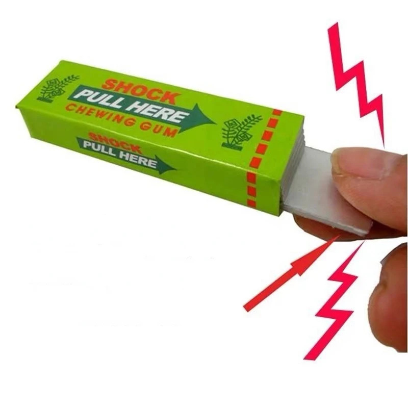 Electric Shock Joke Chewing Gu - Shock Pen Prank Toy review and price