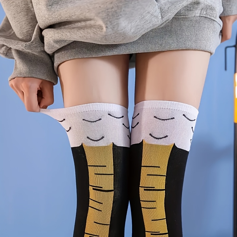 1 Pair of Fun Chicken Leg Sock - Funny Chicken Leg Socks review and price
