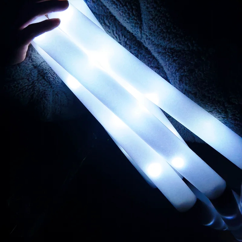 30Pcs LED Foam Sticks White Li - Flashing Led Foam Sticks Party review and price