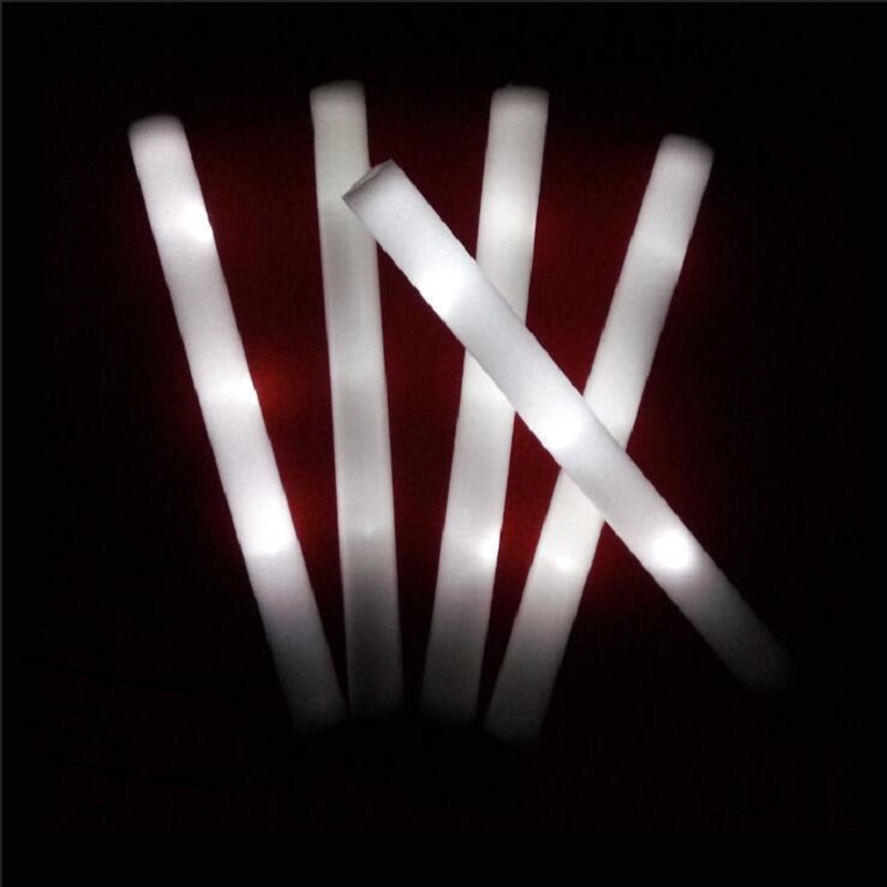 30/50 Pcs Led Foam Bar Glow In - Flashing Led Foam Sticks Party review and price