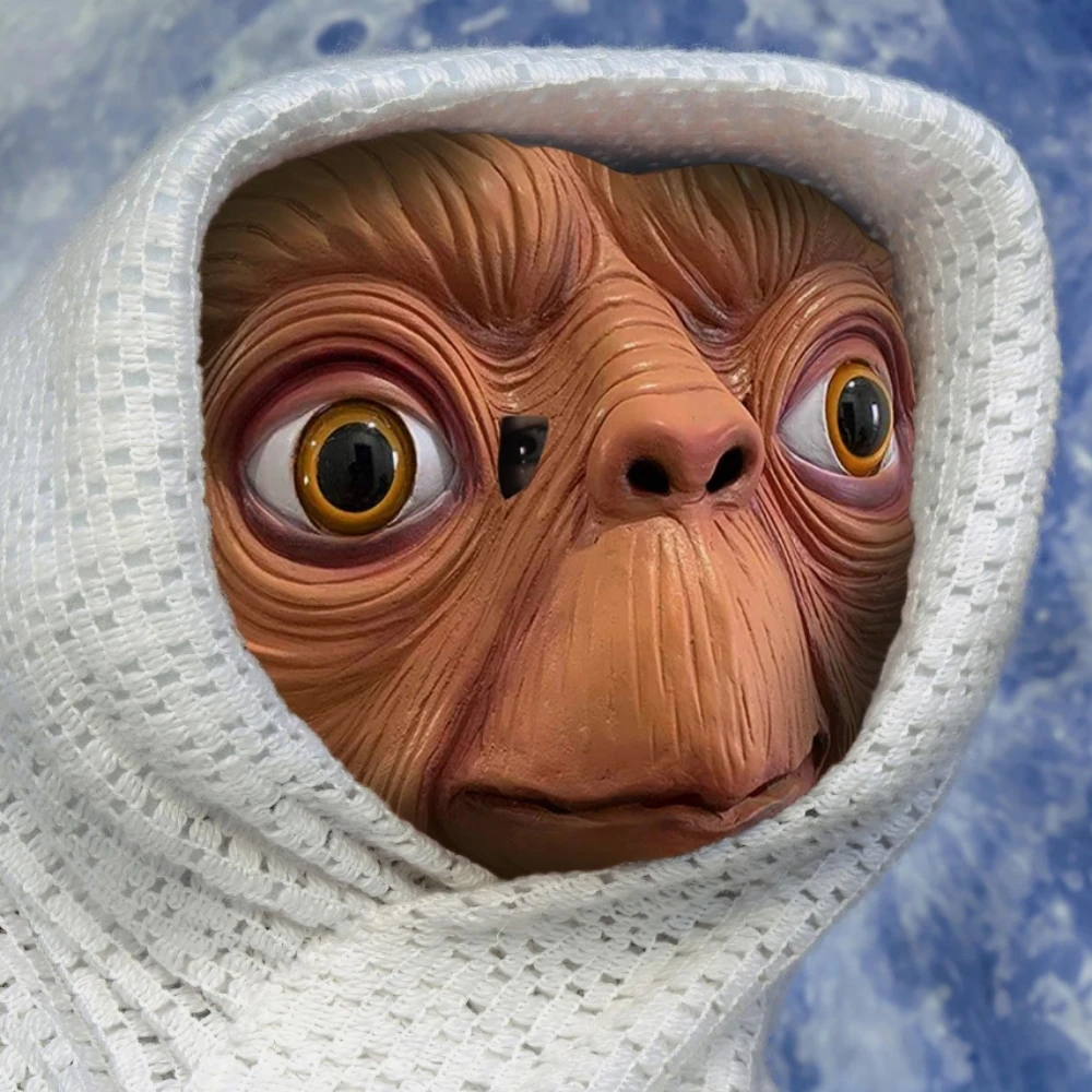 Realistic ET Alien Latex Mask  - Latex Alien Mask Realistic review and price