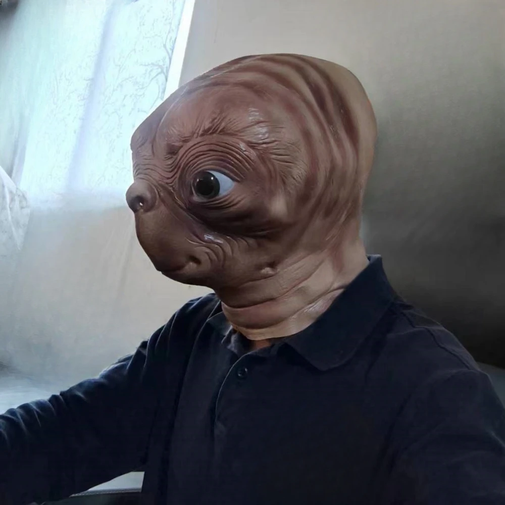 Realistic ET Alien Latex Mask  - Latex Alien Mask Realistic review and price
