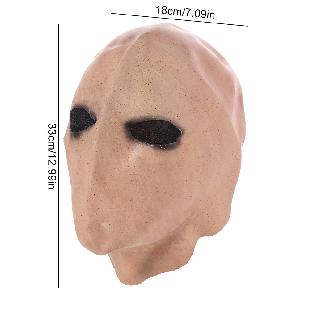 Faceless Man Halloween Slender - Latex Alien Mask Realistic review and price