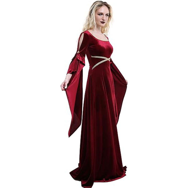 Women Medieval Dress Red Queen - Medieval Renaissance Dress Women review and price