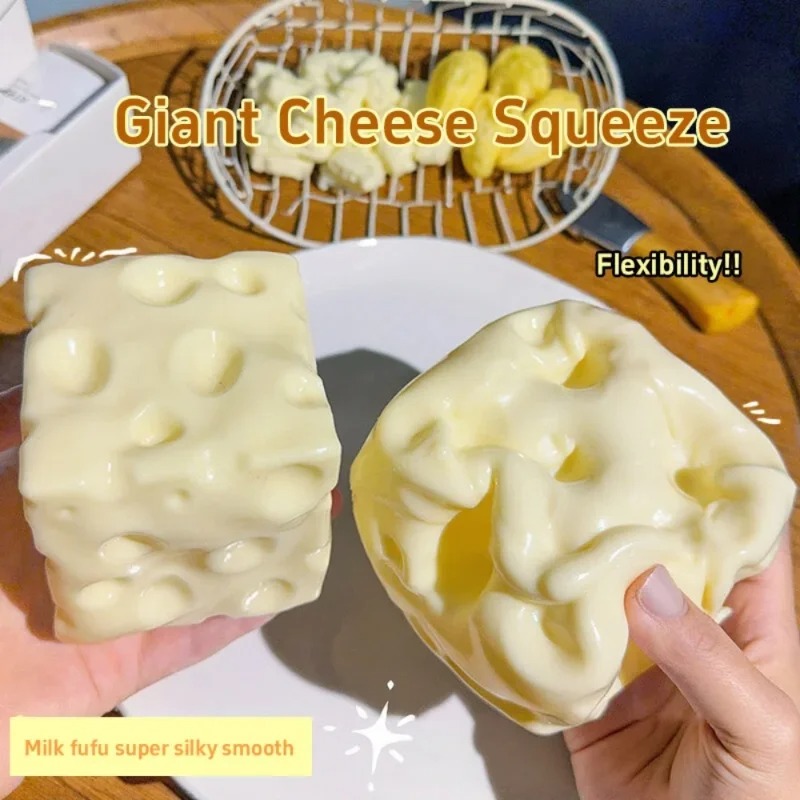 Taba Squishy Cheese Cube Stres - Novelty Gifts review and price