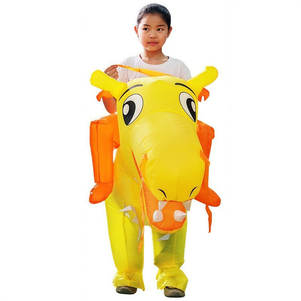 Child Riding Dinosaur Inflatab - Inflatable Dinosaur Costume Adult review and price