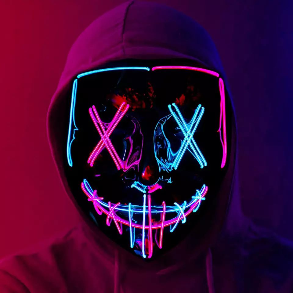 LED Light up Mask for Hallowee - Led Purge Mask Halloween review and price