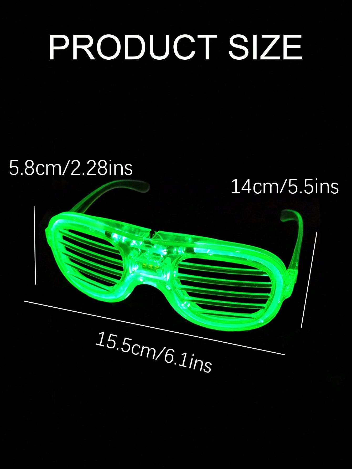 5/10pcs Led Light Up Glasses G - Glow In The Dark Party Glasses review and price