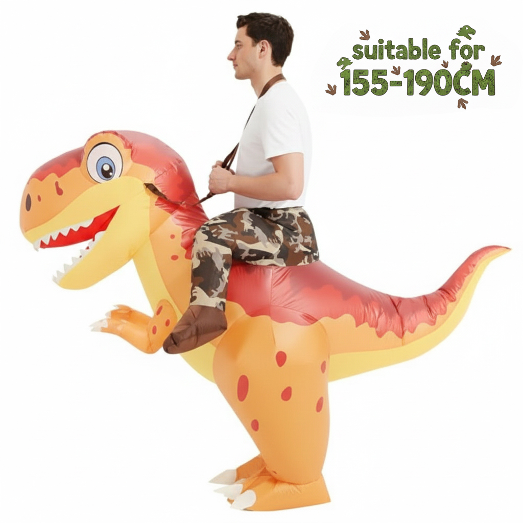 Adult Inflatable Dinosaur Ridi - Costumes review and price