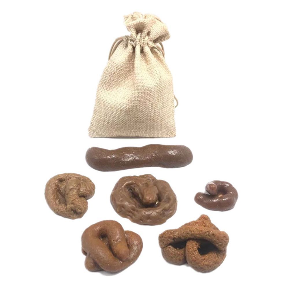 6Pcs Turd Antistress Fool's Ho - Fake Poop Gag Gift review and price