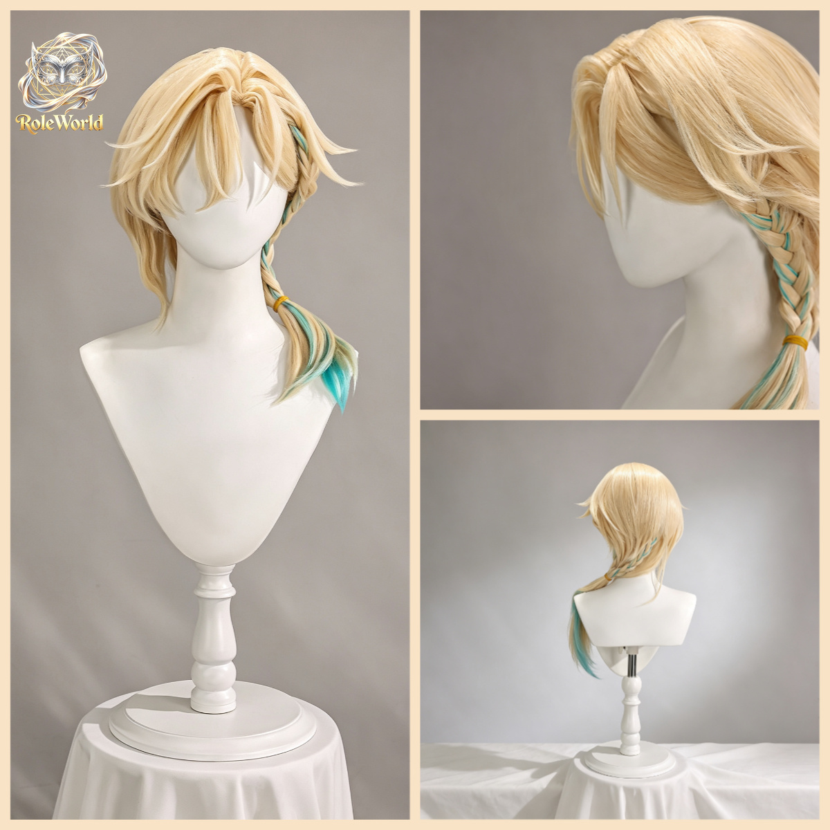 Honkai Star Rail Aventurine Wa - Anime Cosplay Wig Heat Resistant review and price