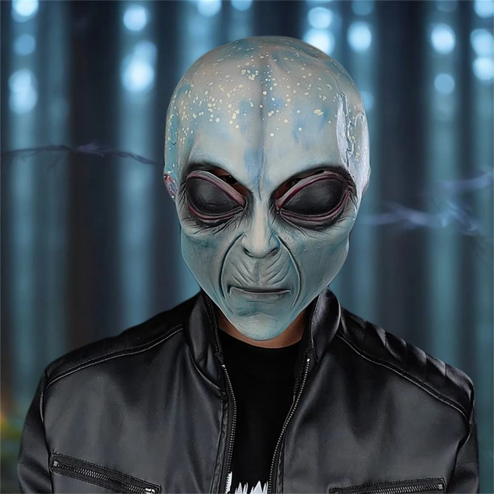 Latex Material Alien Mask Full - Latex Alien Mask Realistic review and price