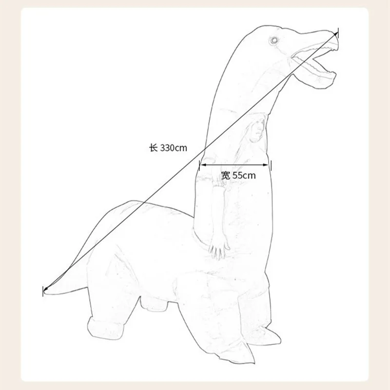 2024 New Inflatable Dinosaur C - Inflatable Dinosaur Costume Adult review and price
