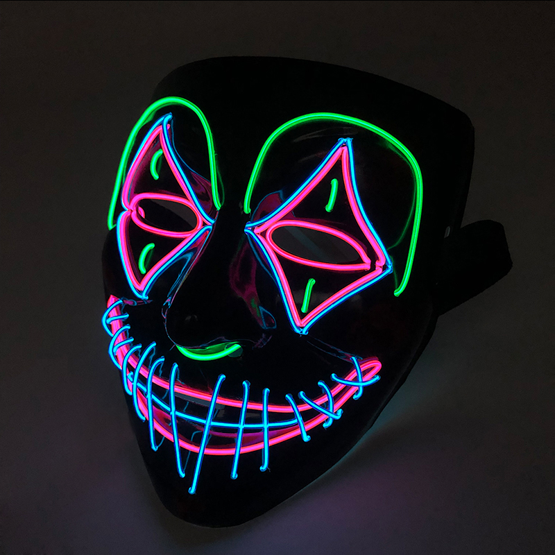 LED Killer Mask Halloween Danc - Led Purge Mask Halloween review and price