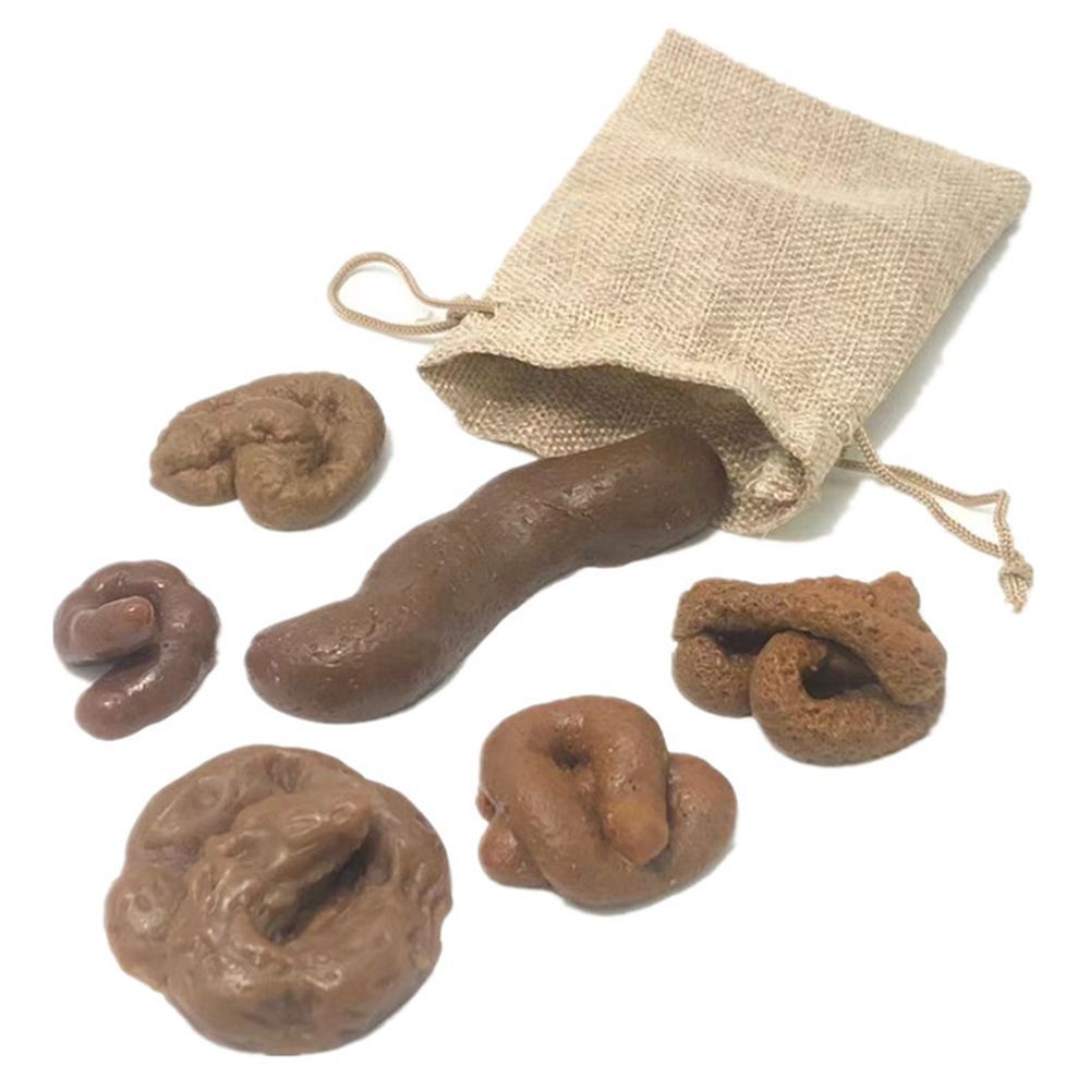 6Pcs Joke Gadget Squish Fool's - Fake Poop Gag Gift review and price