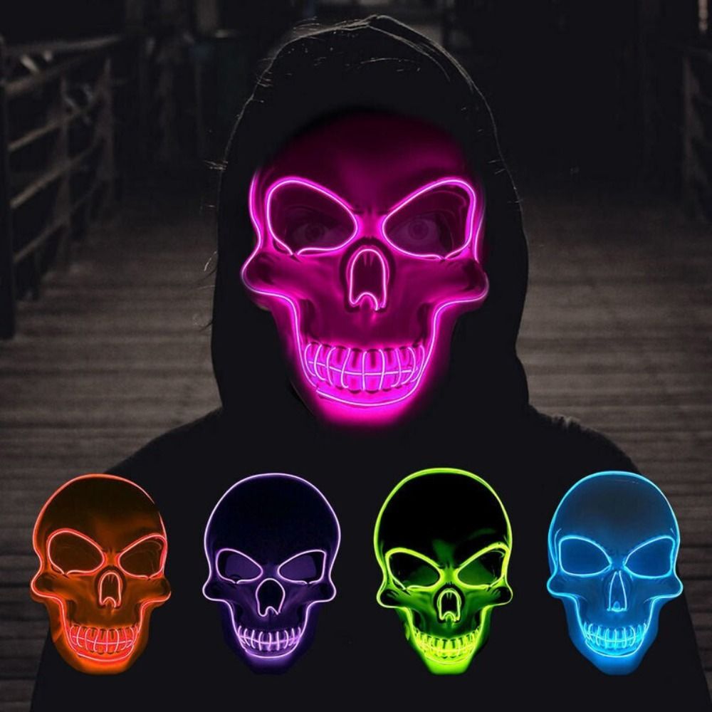 Fashion Horror Halloween Skull - Led Purge Mask Halloween review and price