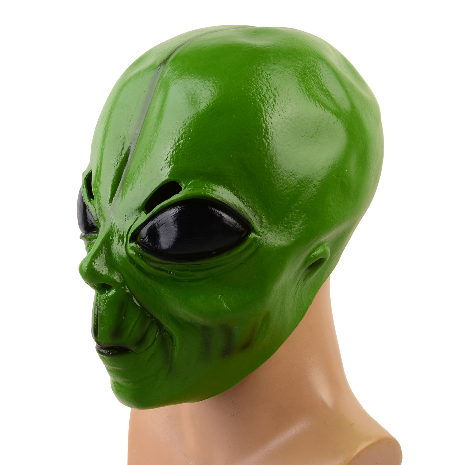 1pc Realistic Latex Green Alie - Latex Alien Mask Realistic review and price