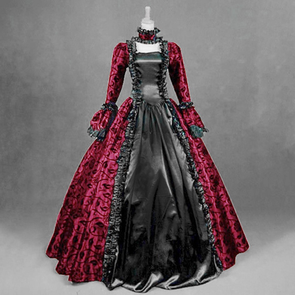 Women Vintage Exquisite Dress  - Medieval Renaissance Dress Women review and price