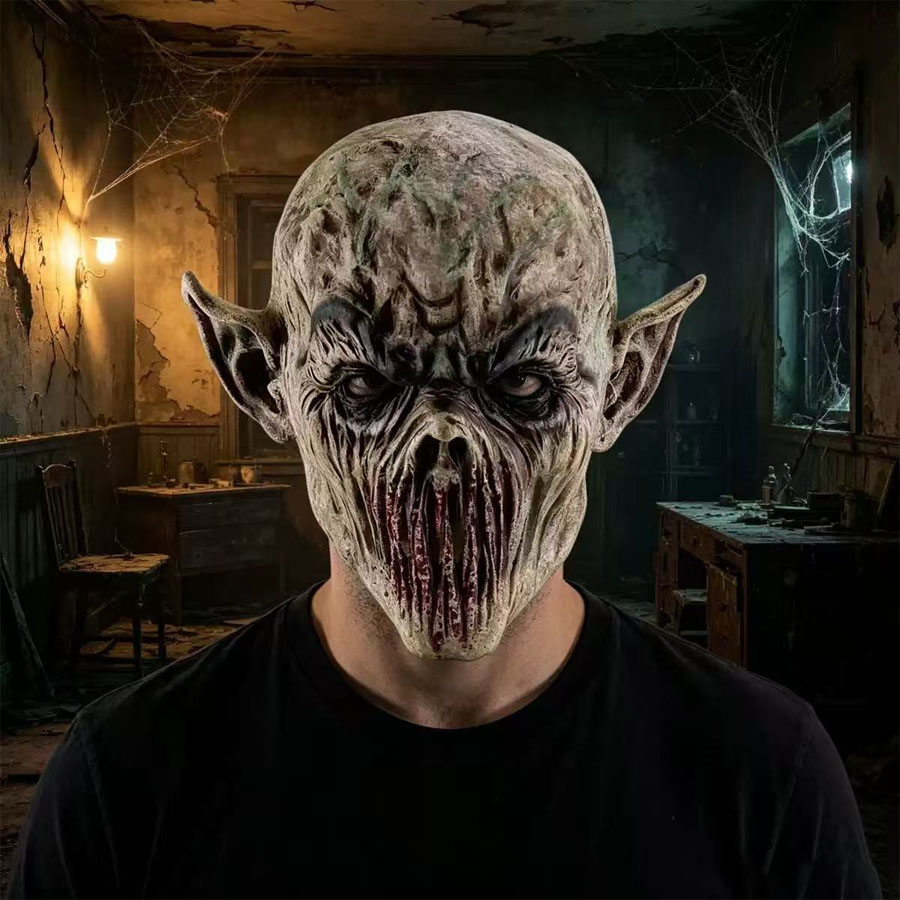 Halloween Scary Monster Mask R - Latex Alien Mask Realistic review and price