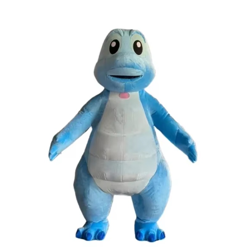 2m/2.6m Inflatable Blue Dragon - Inflatable Dinosaur Costume Adult review and price