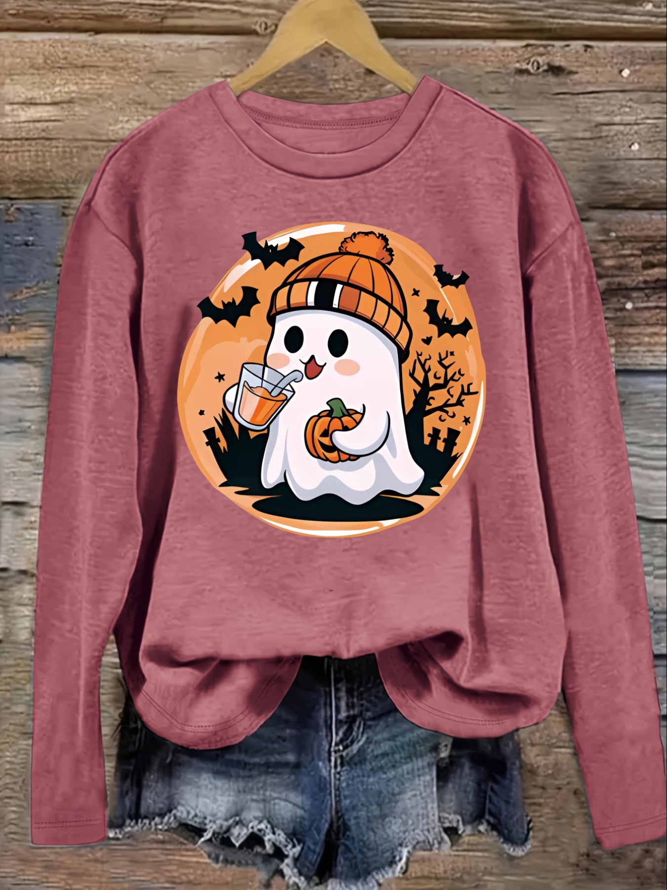 Women's Casual Long Sleeve Cre - Costumes review and price