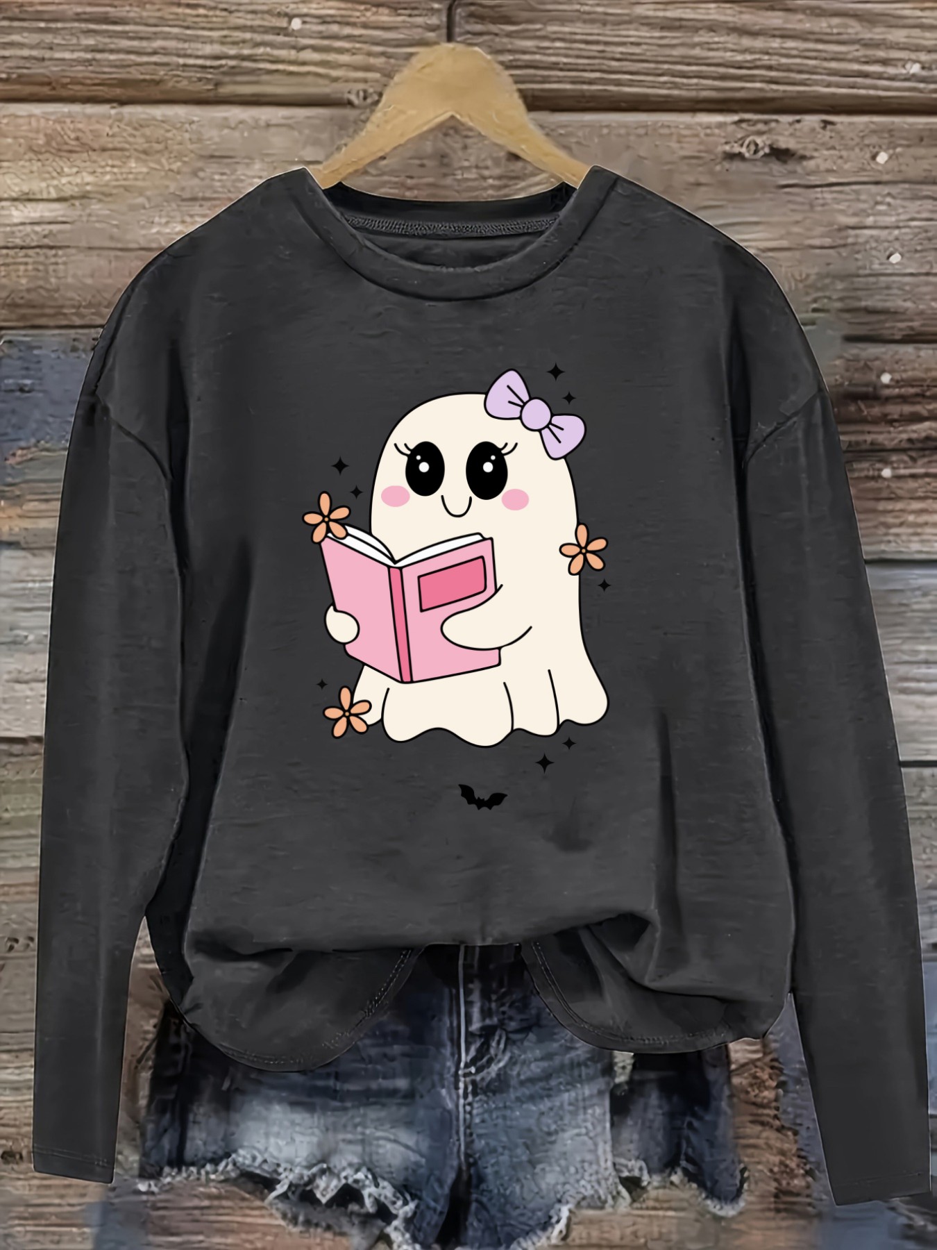 Women's Casual Long Sleeve Cre - Costumes review and price