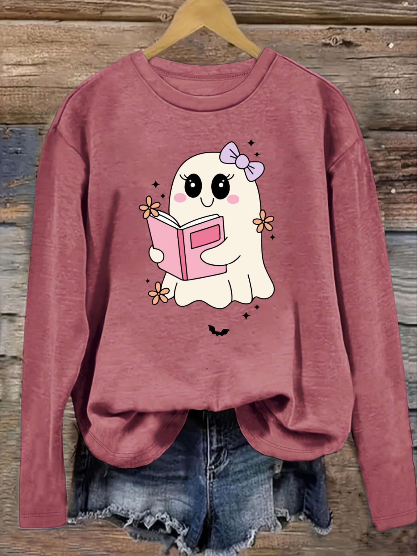 Women's Casual Long Sleeve Cre - Costumes review and price